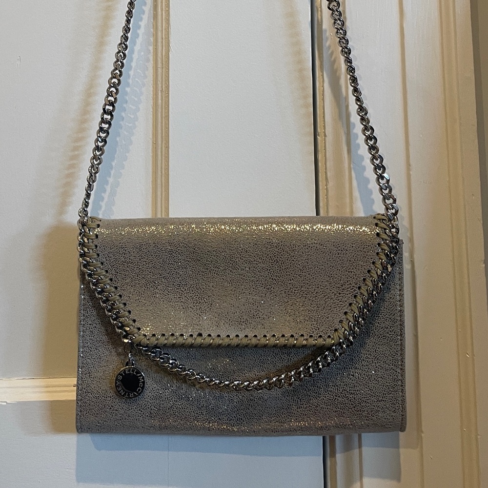Stella McCartney crossbody metallic bag